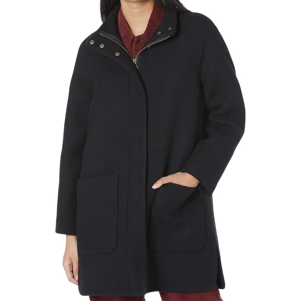 Madewell Estate Cocoon Coat Black XS/S